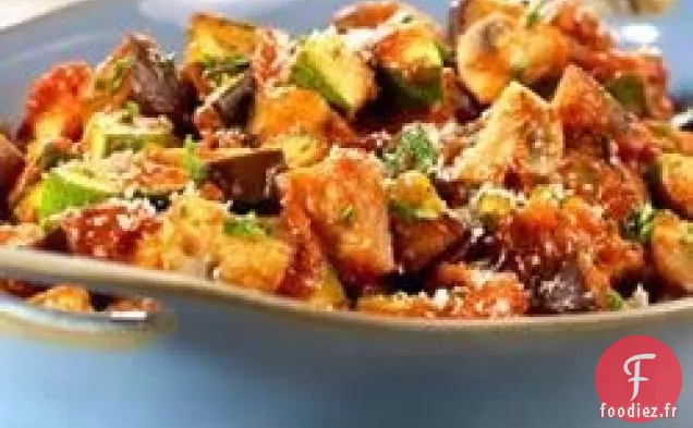 Ratatouille aux légumes rôtis