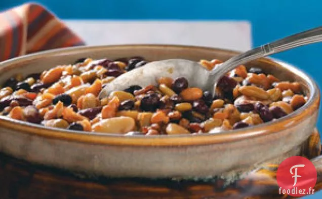 Porc et haricots mijotés