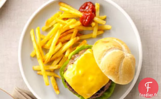 Cheeseburgers aux champignons