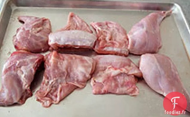 Lapin Braisé Aux Pruneaux
