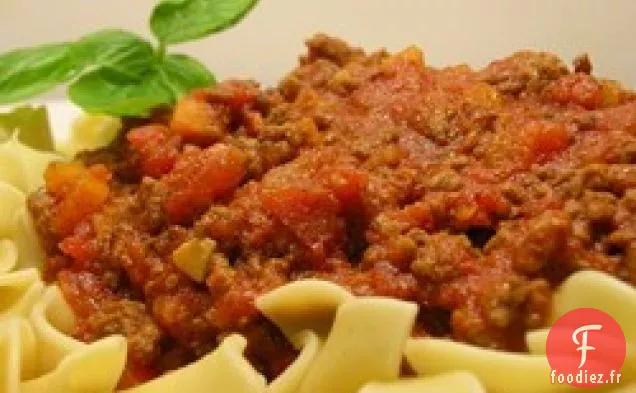 Bolognese à la mijoteuse