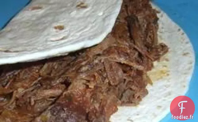 Tri-Tip râpé pour tacos à la mijoteuse