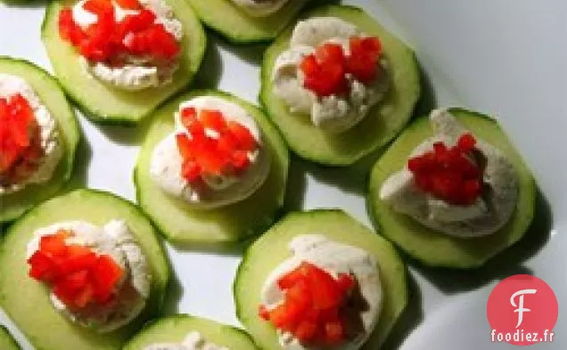 Tartinade de fromage aux herbes et à l'ail