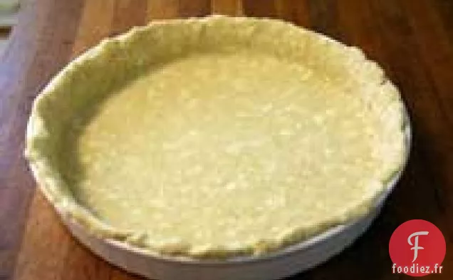 Quiche Au Saumon Fumé, À L'Aneth Et Au Fromage De Chèvre