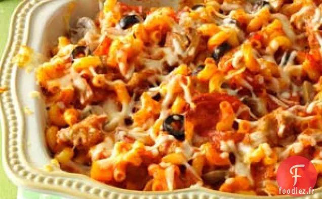 Macaroni au pepperoni