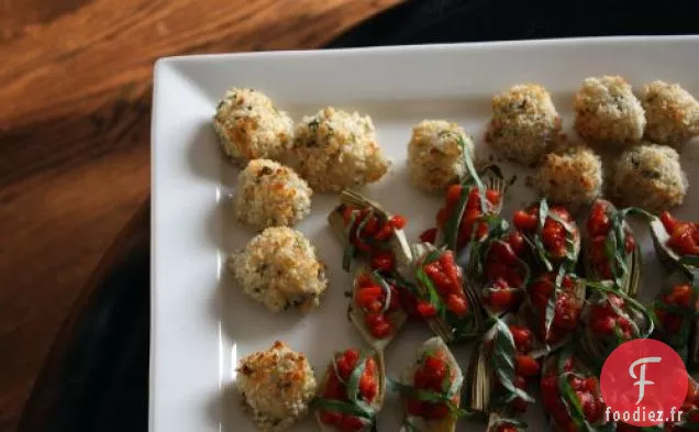 Boulettes De Riz Frites Au Gruyère