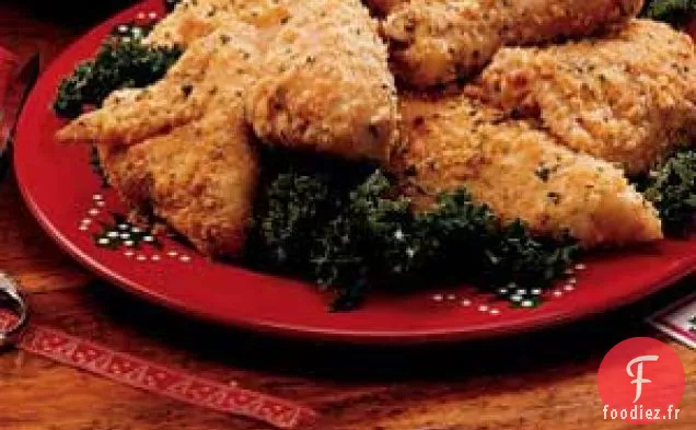Poulet au parmesan au micro-ondes