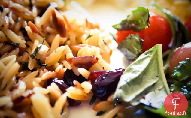 Recette D'Orzo Au Bacon Et Au Fromage De Chèvre
