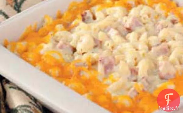 Jambon crémeux et macaroni
