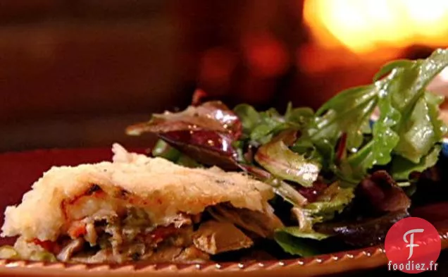 Tourte au berger à la dinde avec restes de purée de pommes de terre