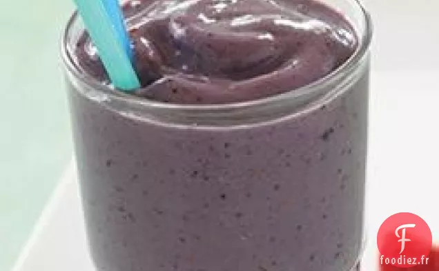 Smoothie soja-baies-nana