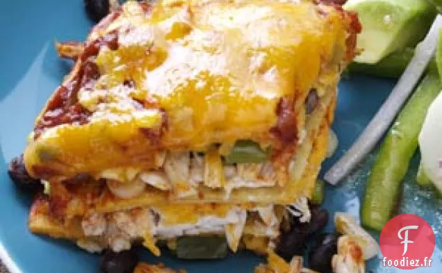 Enchiladas empilées