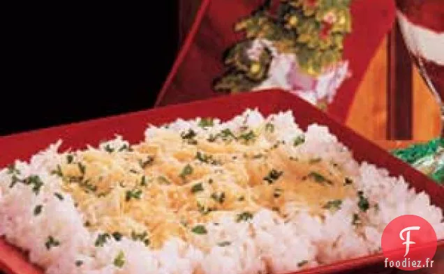 Riz au beurre et au parmesan