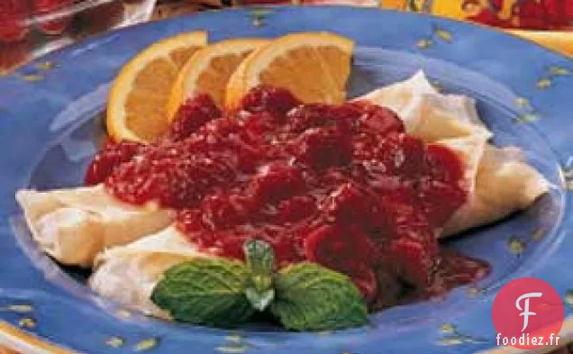 Crêpes aux fruits