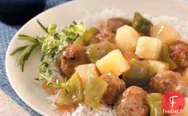 Boulettes de viande aigre-douces