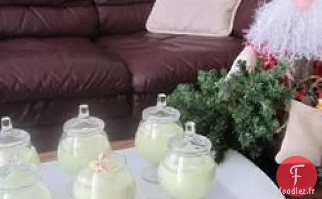 Dessert fouetté au citron vert de la mère