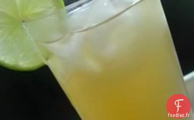 Thé glacé au citron vert