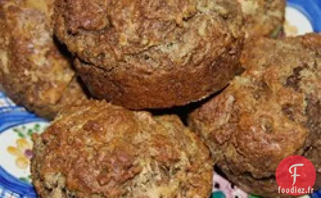 Muffins au son et au café