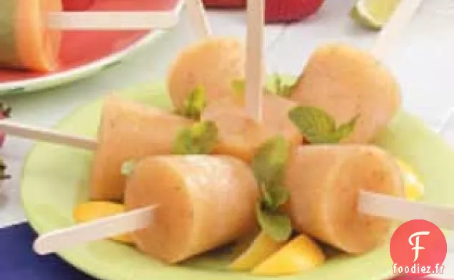Glaces au cantaloup