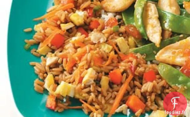 Riz frit au gingembre