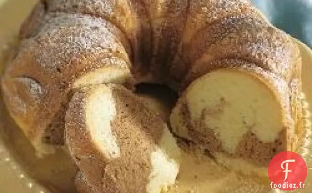 Gâteau au café tourbillonné à la cannelle