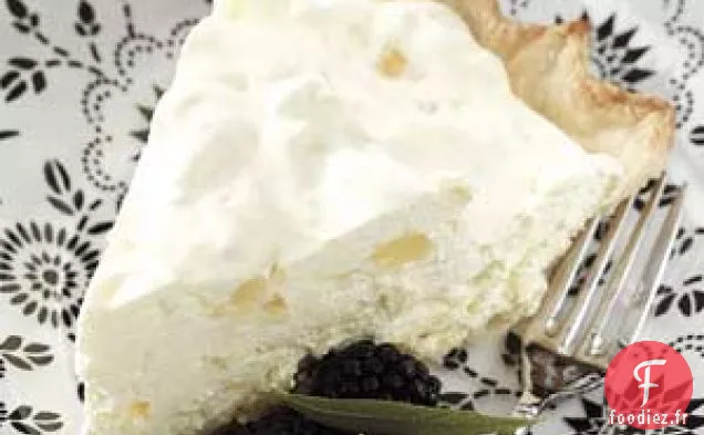 Tarte au fromage et à l'ananas sans cuisson