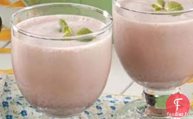 Milk-shakes à la menthe et au moka