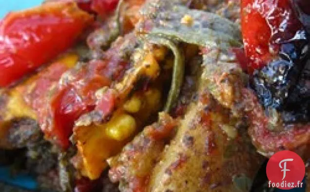 Briam (mélange de légumes grecs à la sauce tomate)