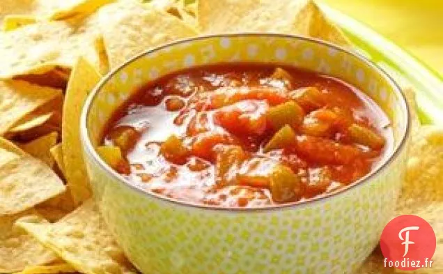 Salsa au congélateur