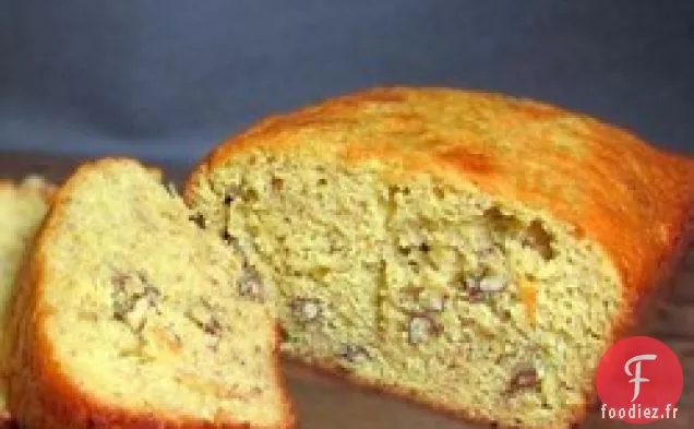 Pain rapide aux bananes et aux noix