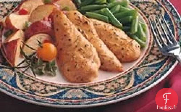 Filets de poulet aux fines herbes
