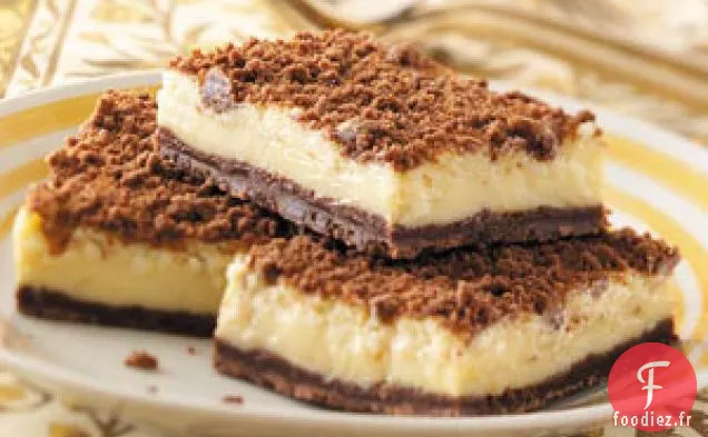 Barres Streusel au fromage à la crème relookées