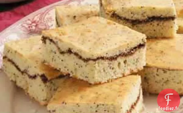 Gâteau au café aux graines de pavot