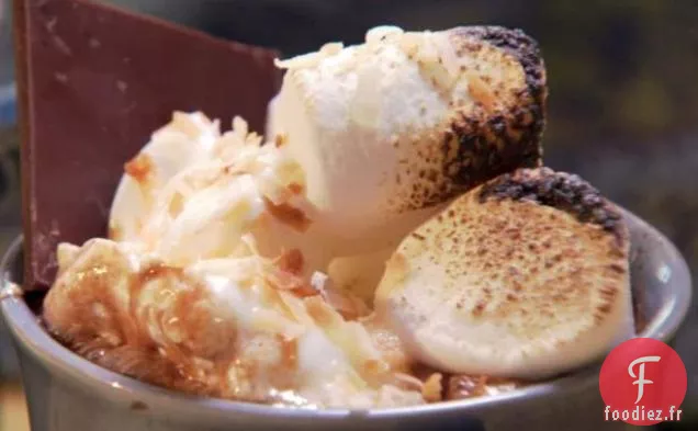 Chocolat chaud à la noix de coco