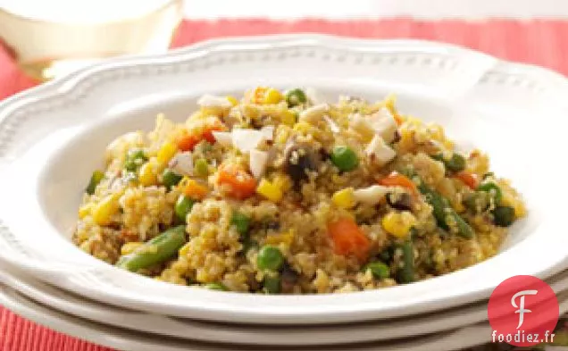 Quinoa épicé à l'orange