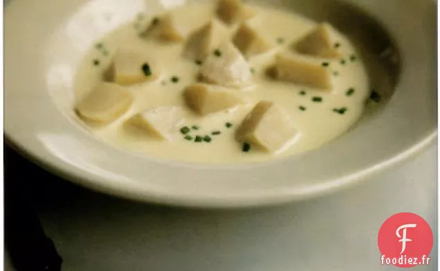 Soupe À La Crème De Pétoncles