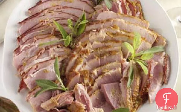 Jambon frotté aux épices