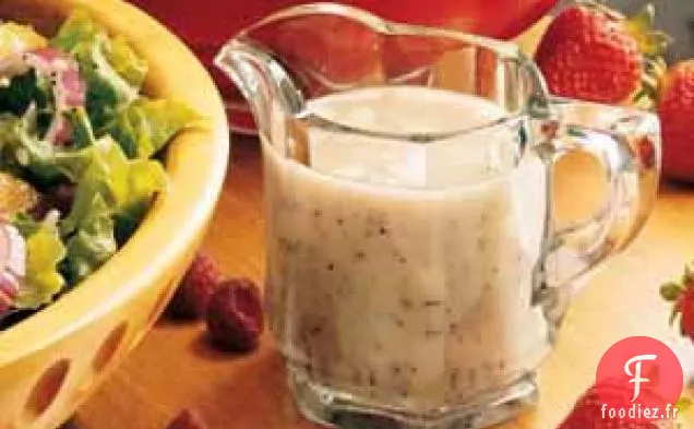 Vinaigrette aux graines de pavot