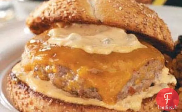 Burgers Bayou avec rémoulade épicée pour deux
