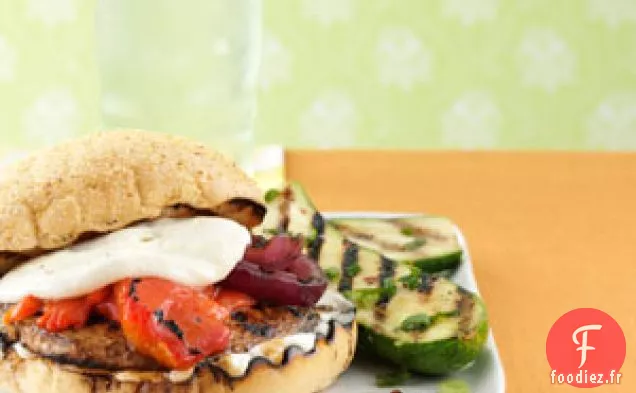 Burgers de Portobello grillés