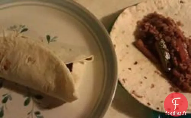 Wraps au teriyaki