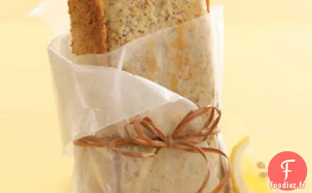 Pain aux graines de pavot léger et citronné