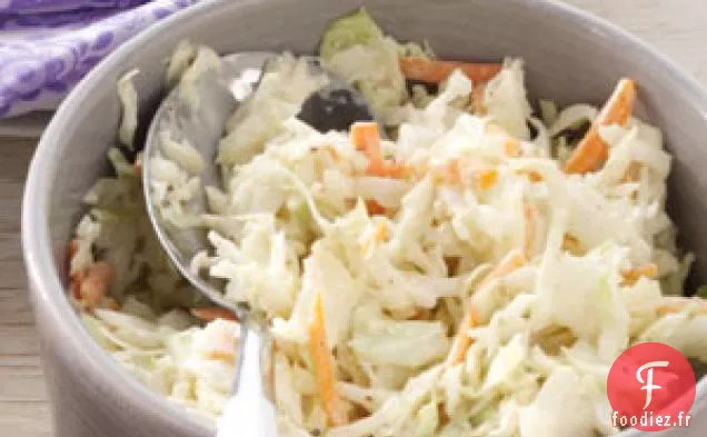 Salade de chou à la moutarde et au miel