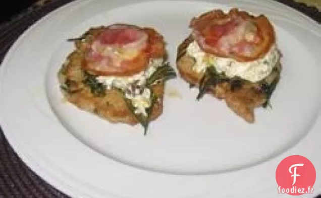 Saltimbocca au fromage de Neufchâtel