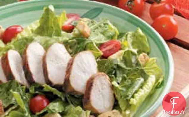 Salade César au poulet grillé