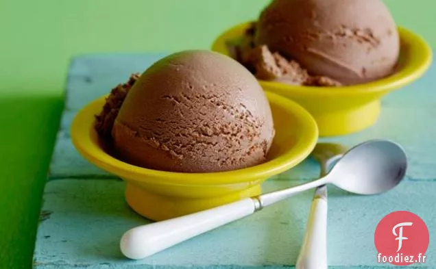 Glace au chocolat