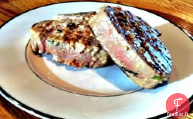 Steaks de thon grillés au piment jalapeño