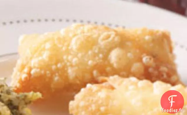 Wontons au fromage de chèvre