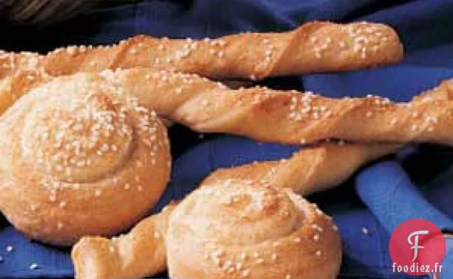 Bâtonnets de pain pour canne et moulinet