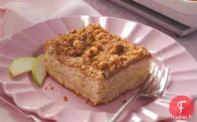 Gâteau au café avec crumble